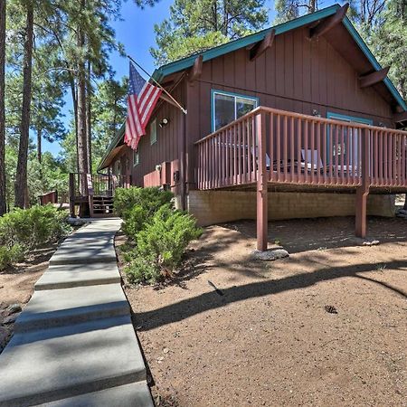 Rustic-Chic Prescott Cabin With Deck In Wooded Area! מראה חיצוני תמונה