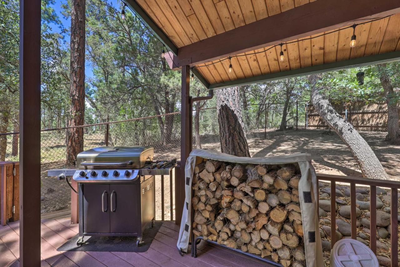 Rustic-Chic Prescott Cabin With Deck In Wooded Area! מראה חיצוני תמונה