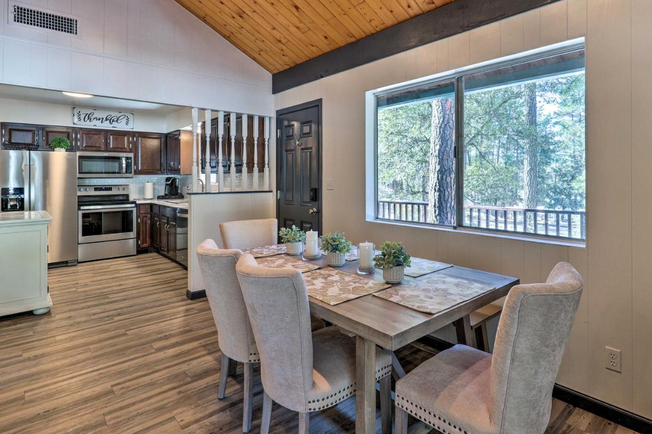 Rustic-Chic Prescott Cabin With Deck In Wooded Area! מראה חיצוני תמונה