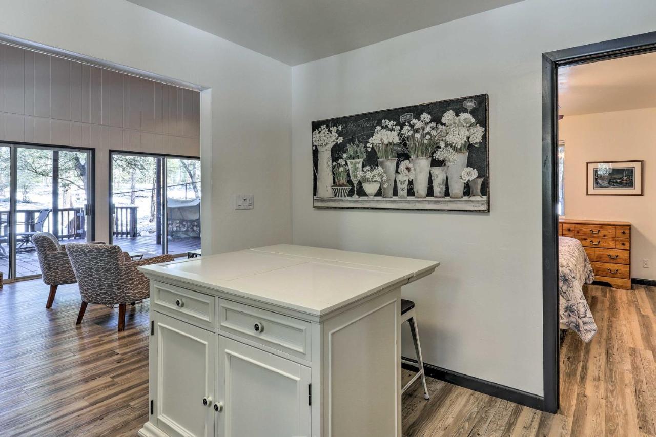 Rustic-Chic Prescott Cabin With Deck In Wooded Area! מראה חיצוני תמונה