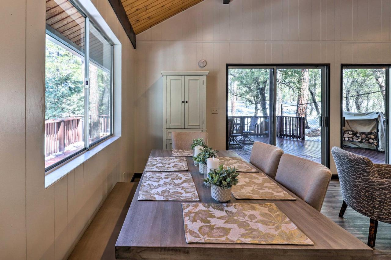 Rustic-Chic Prescott Cabin With Deck In Wooded Area! מראה חיצוני תמונה