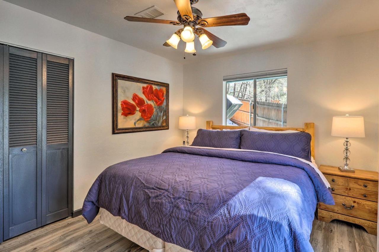 Rustic-Chic Prescott Cabin With Deck In Wooded Area! מראה חיצוני תמונה